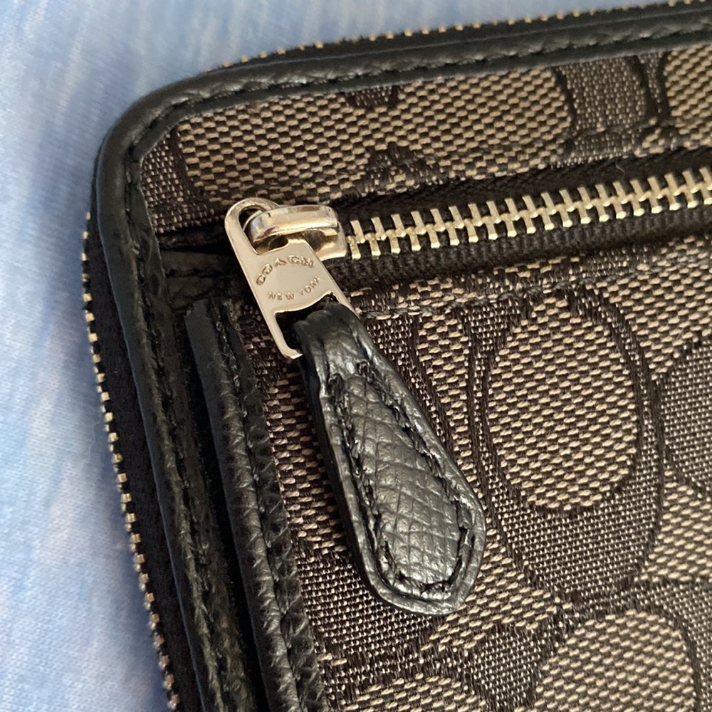 Coach Black Wallet - image 4